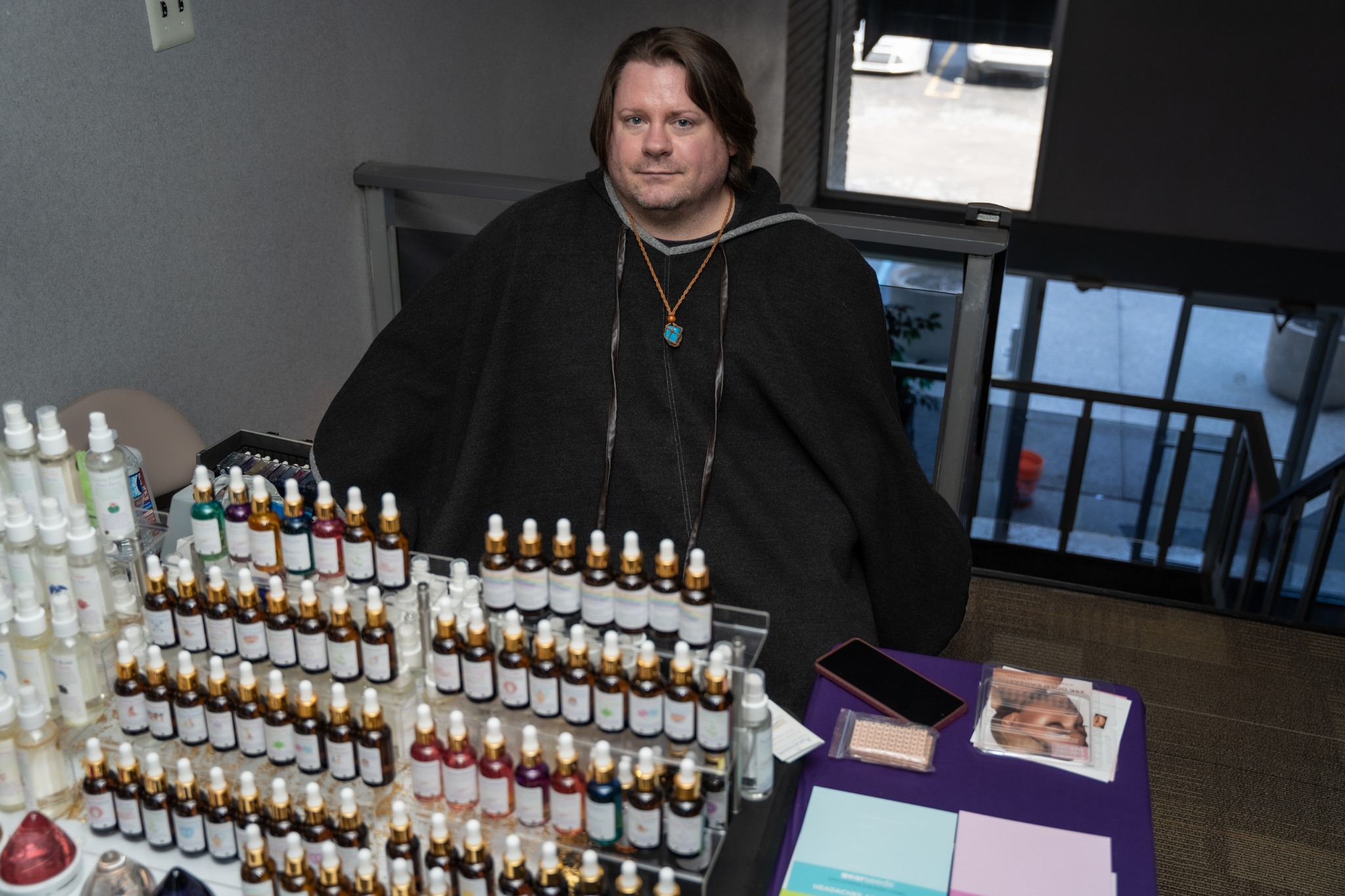 Michael Allison, flower essence practitioner and crystal healer